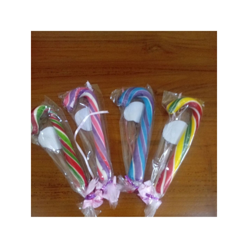 

Permen Lolipop Tongkat kuning orange minimum order 6 pieces