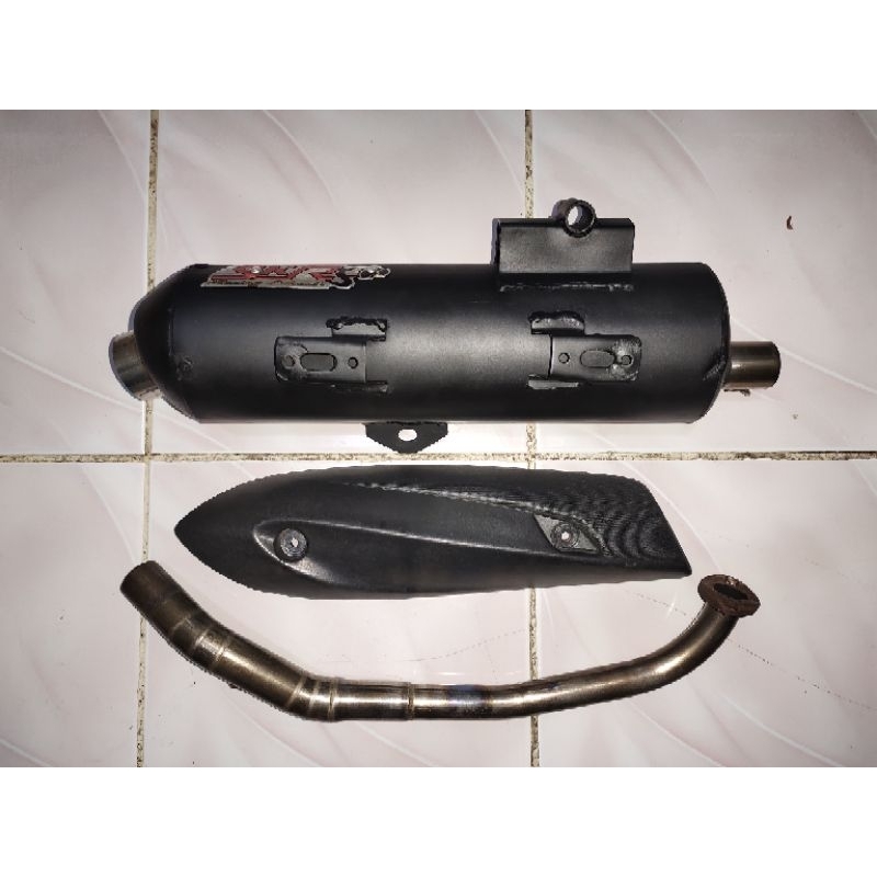knalpot standar racing SKR aerox 155 old