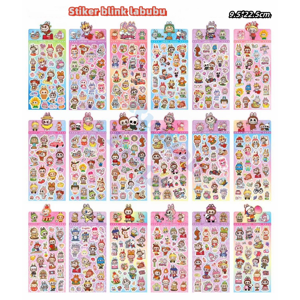 

Sticker lucu labubu Sticker kuromi