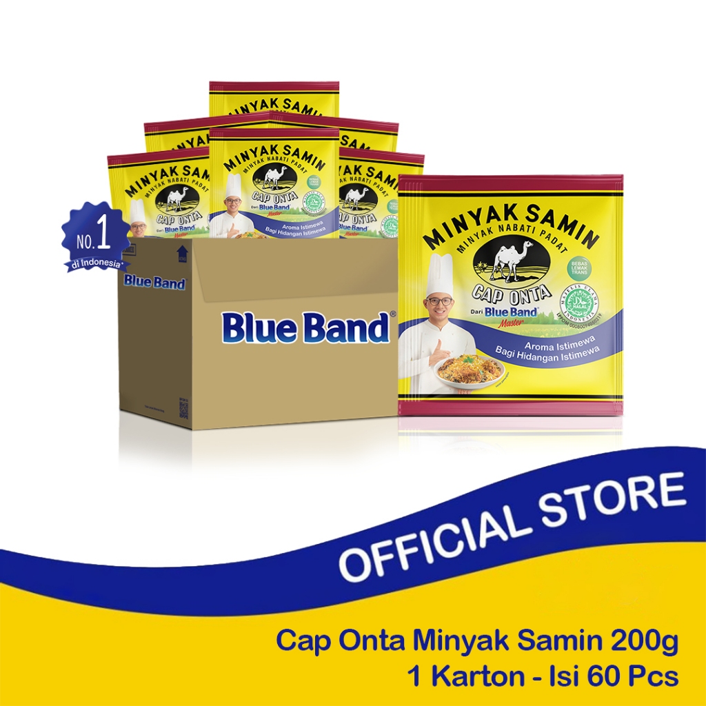 

Cap Onta Minyak Samin 200gr 1 Karton isi 60pcs