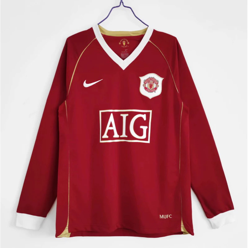 (LONG SLEEVE) RETRO | JERSEY RETRO MU HOME AIG 2006 LS GRADE ORI