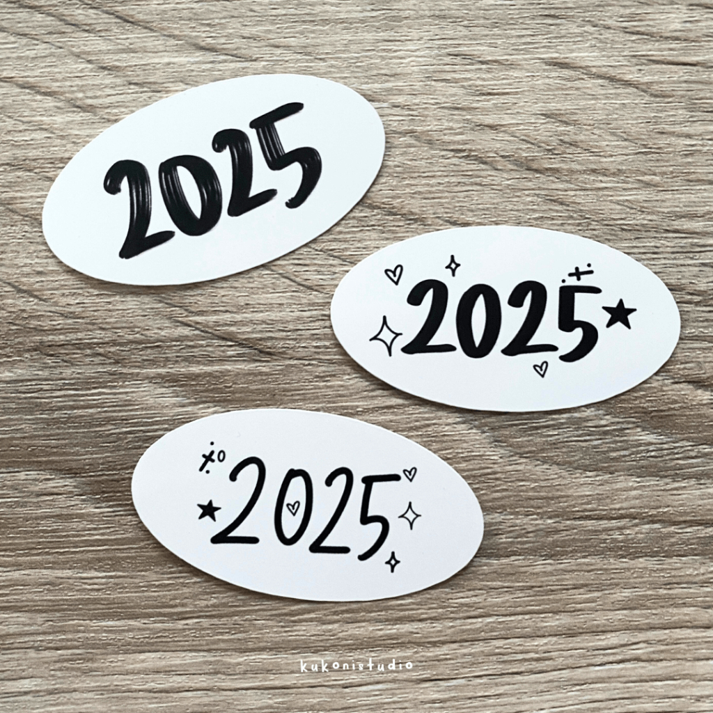 

2025 Vinyl Stickers | Kukoni Studio