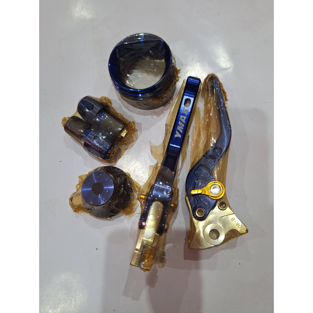 AKSESORIS YMAX YAMAHA MIO SOUL FINO SET STYLISH VERSION BLUE (PROMO)