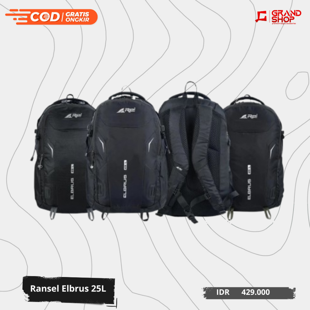 Tas Ransel Elbrus 25 Liter Arei Outdoorgear