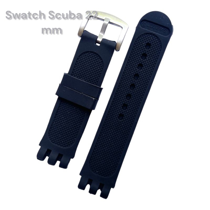 Swatch Strap After market Strap Swatch Scuba 22 mm Strap Jam Tangan Swatch