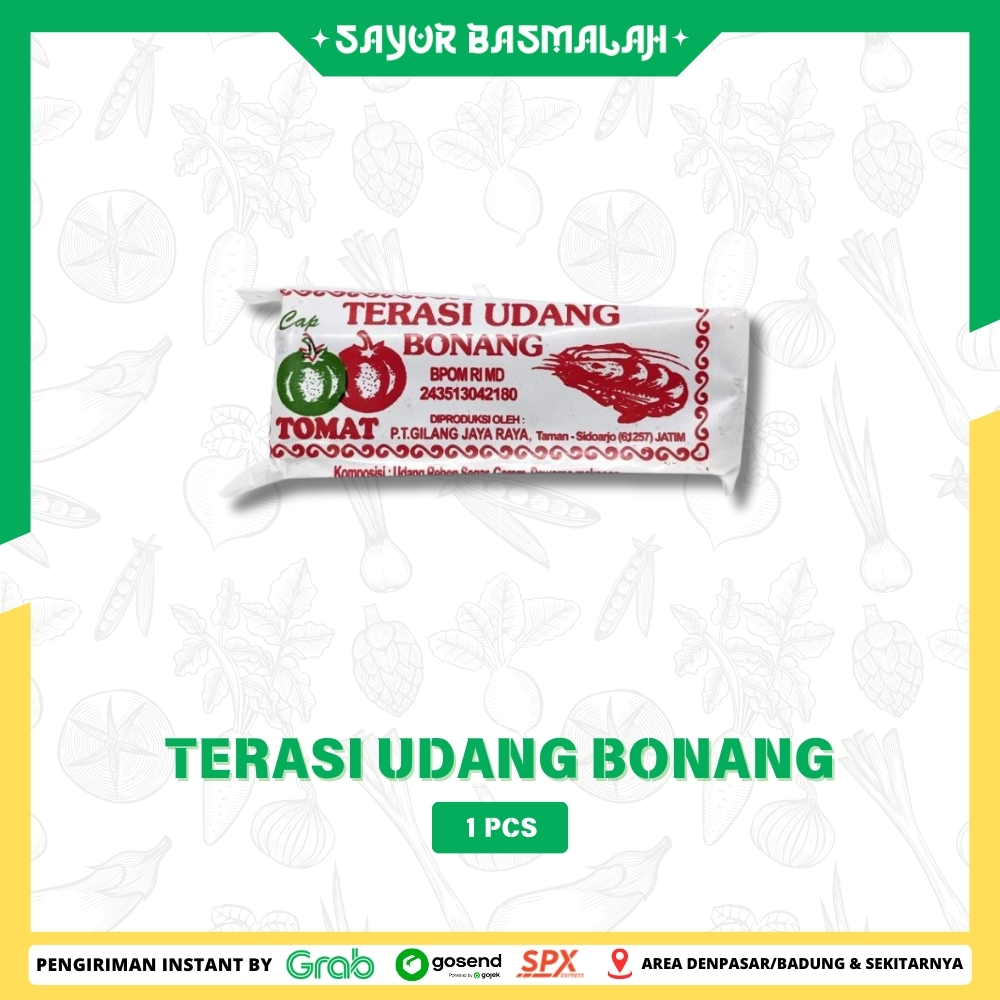 

Terasi Udang Bonang 1Pcs - Sayur Basmalah