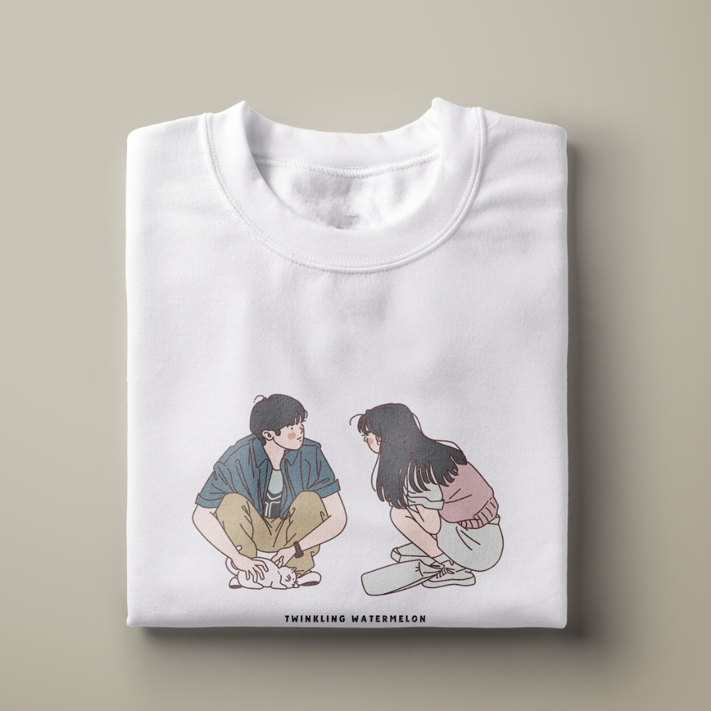 KAOS KDRAMA TWINKLING WATERMELON KOREAN DRAMA T-SHIRT KOREAN DRAMA KDRAMA MERCHANDISE KAOS DRAMA KOR