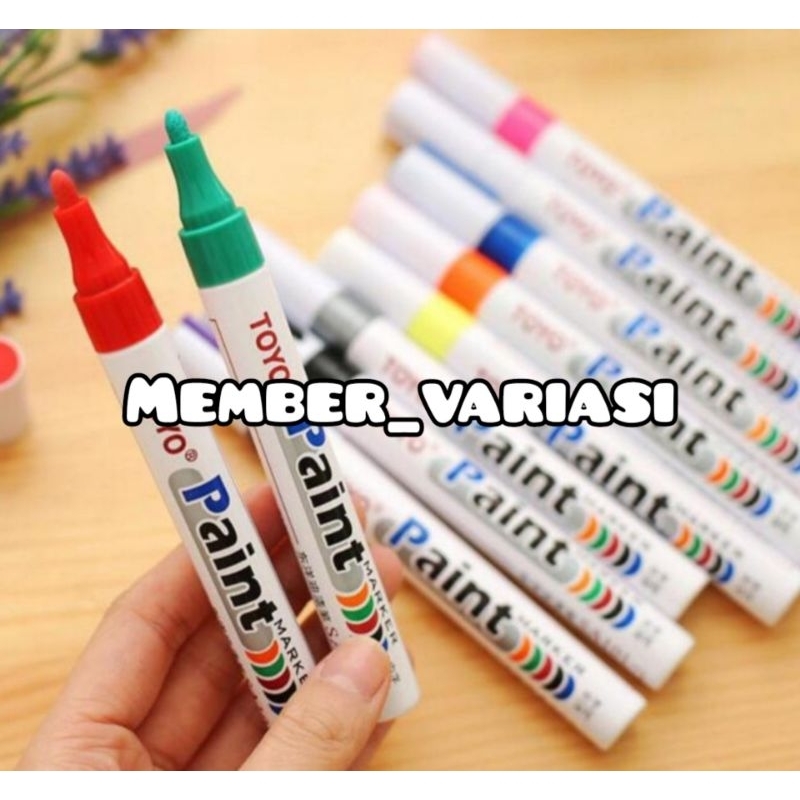 

Spidol Ban Toyo Paint Marker Toyo High Quality