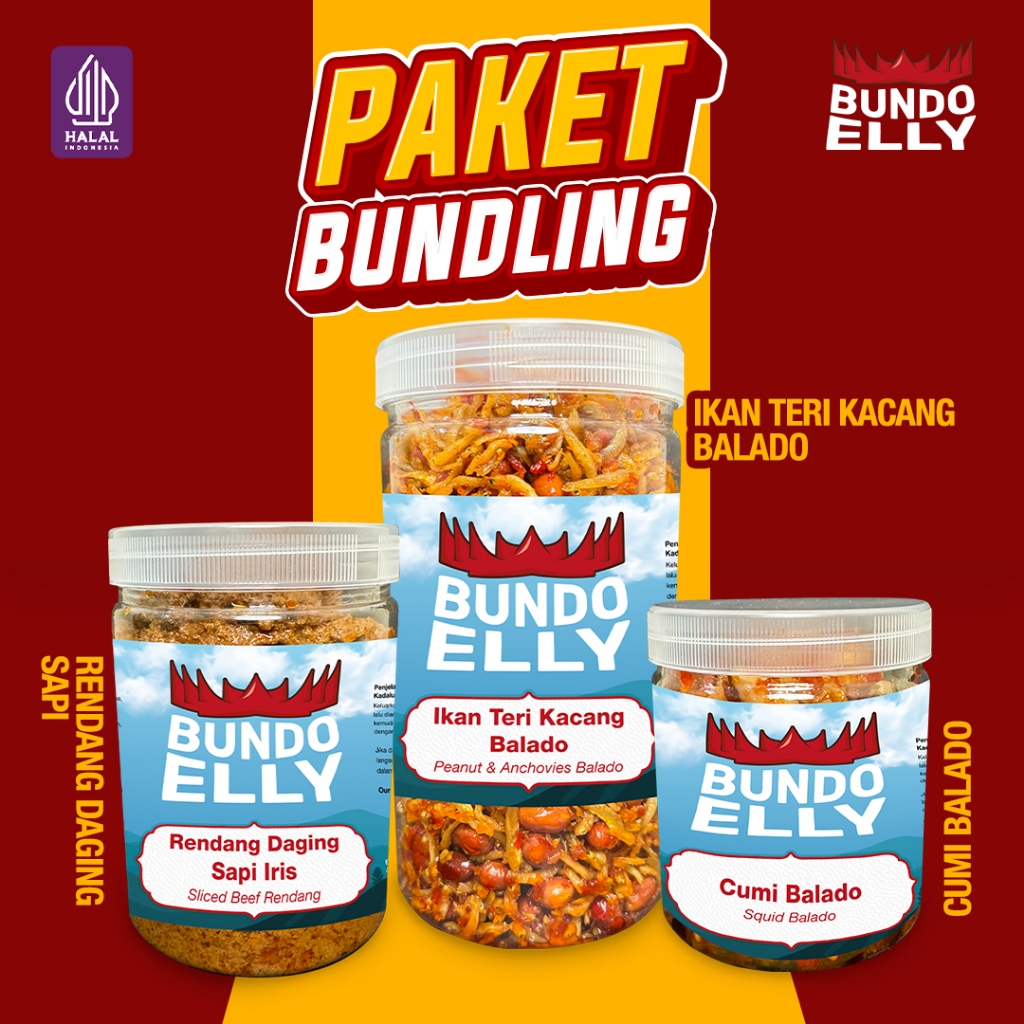 

BUNDLING 3 PRODUK - RENDANG TERI CUMI