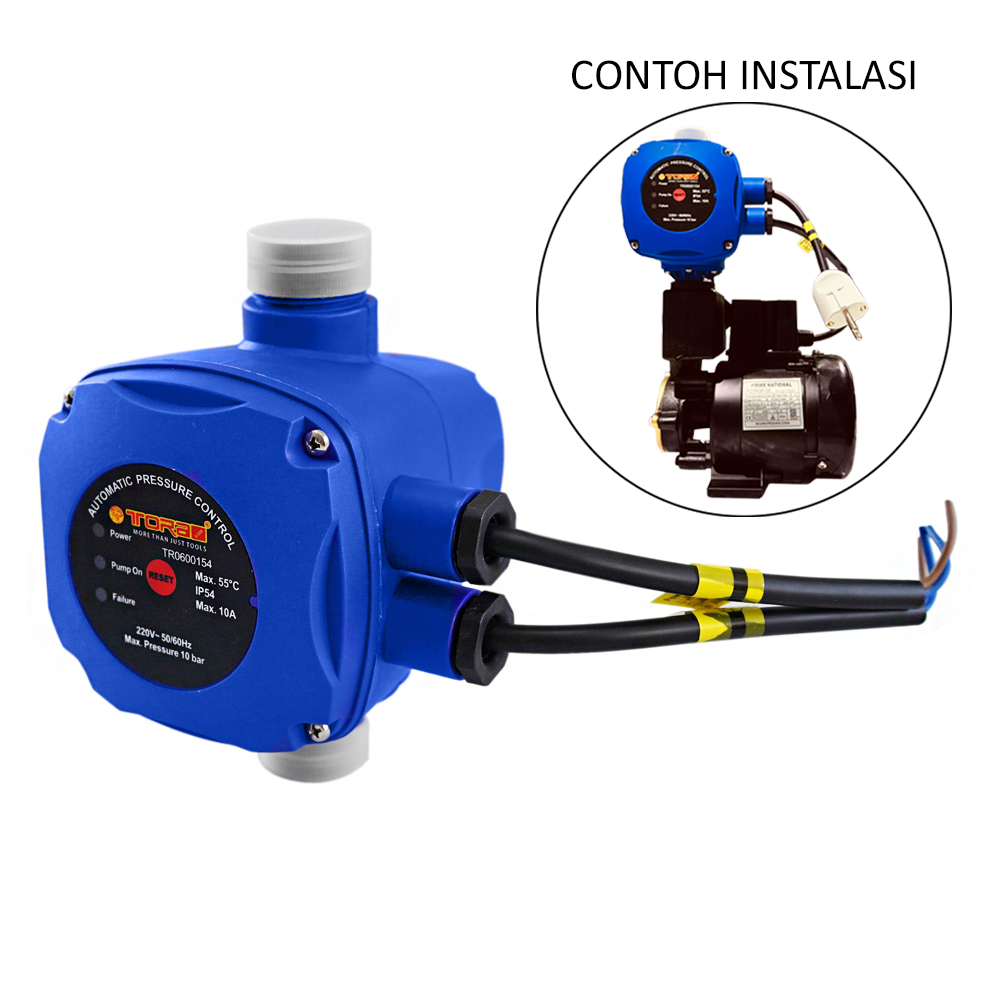 TORA Otomatis Pompa Air 220V / 50-60 Hz - Automatic Pump Pressure Control