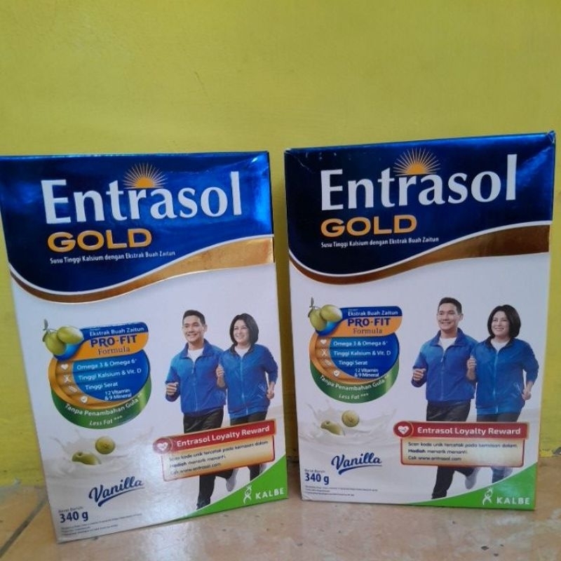 

Entrasol Gold Original - Vanila 340gr