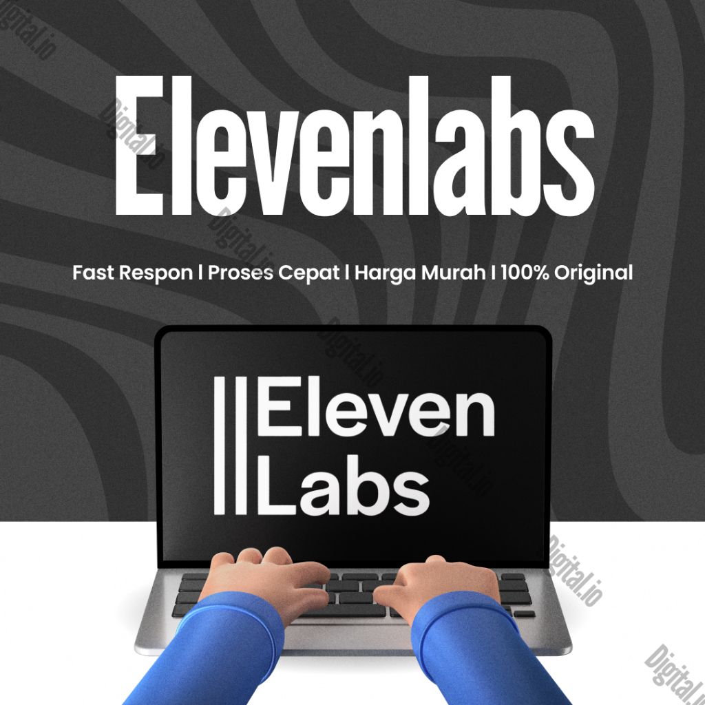 ElevenLabs Premium Akses 1 Bulan Bergaransi, Suara AI Realistis untuk Proyek Kreatif