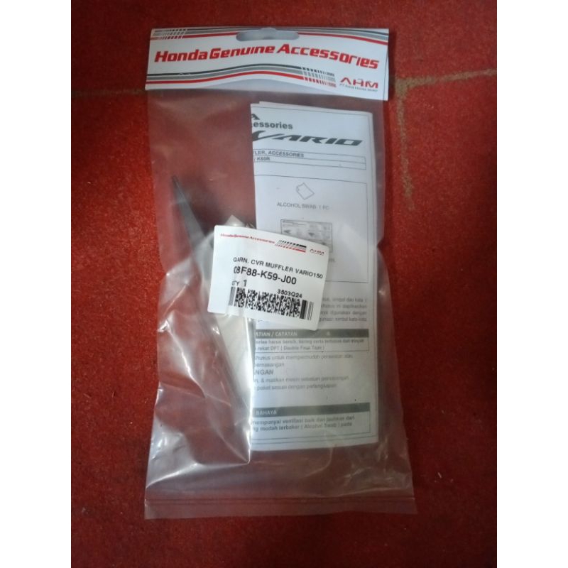 Garnish Muffler Knalpot Vario 125/150