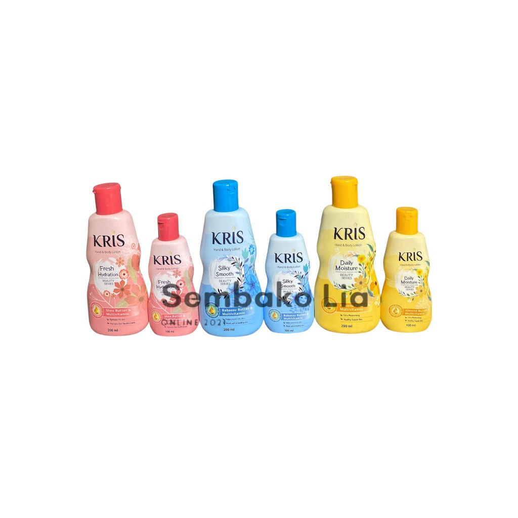 Hand Body Lotion Kris 100ml / KRIS Hand Body Lotion 100ml Pelembab Kulit