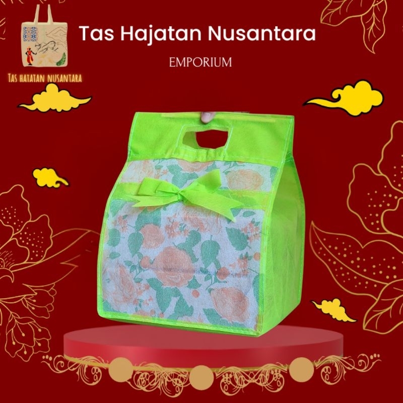

(12 PCS) TAS hajatan bamboe floral