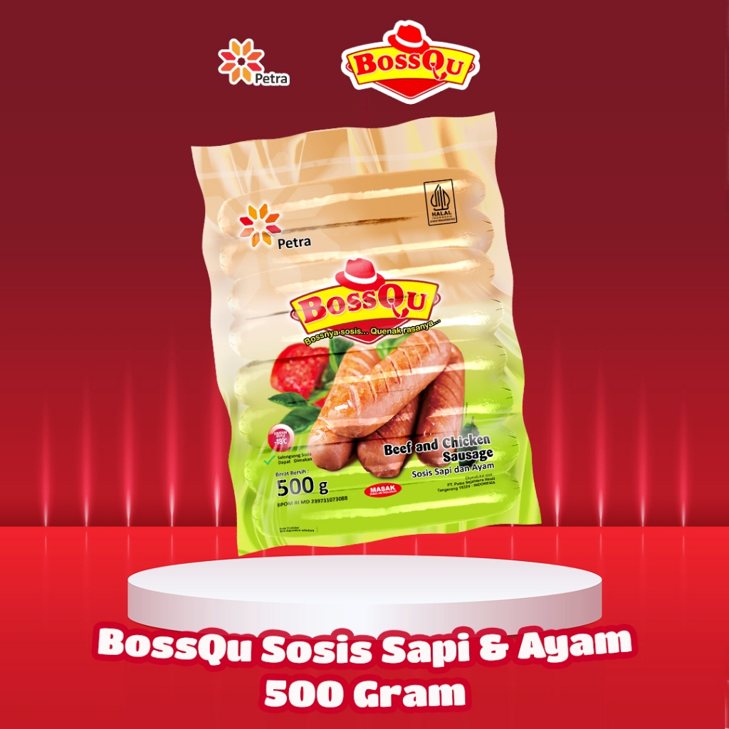 

Bossque Sosis Sapi Jumbo 500 Gram