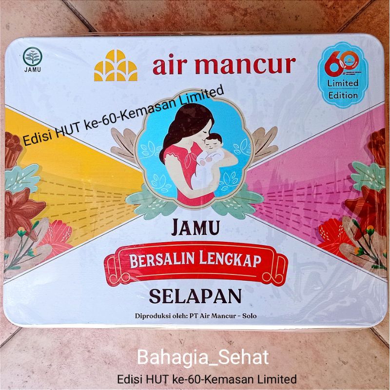 JAMU BERSALIN LENGKAP SELAPAN AIR MANCUR/JAMU SEHABIS MELAHIRKAN/KESEHATAN IBU HABIS MELAHIRKAN/JAMU