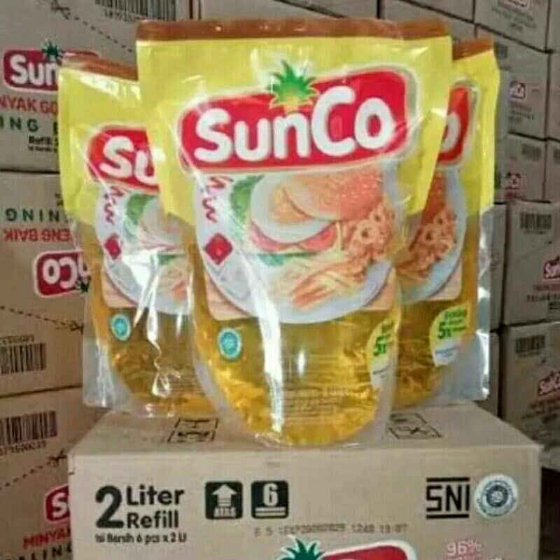 

Sunco minya goreng 2 liter 100% original