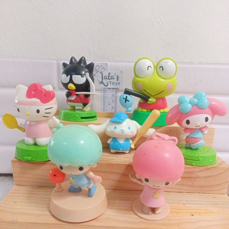 (Preloved) Mainan Figur Karakter Brand Original Sanrio Characters