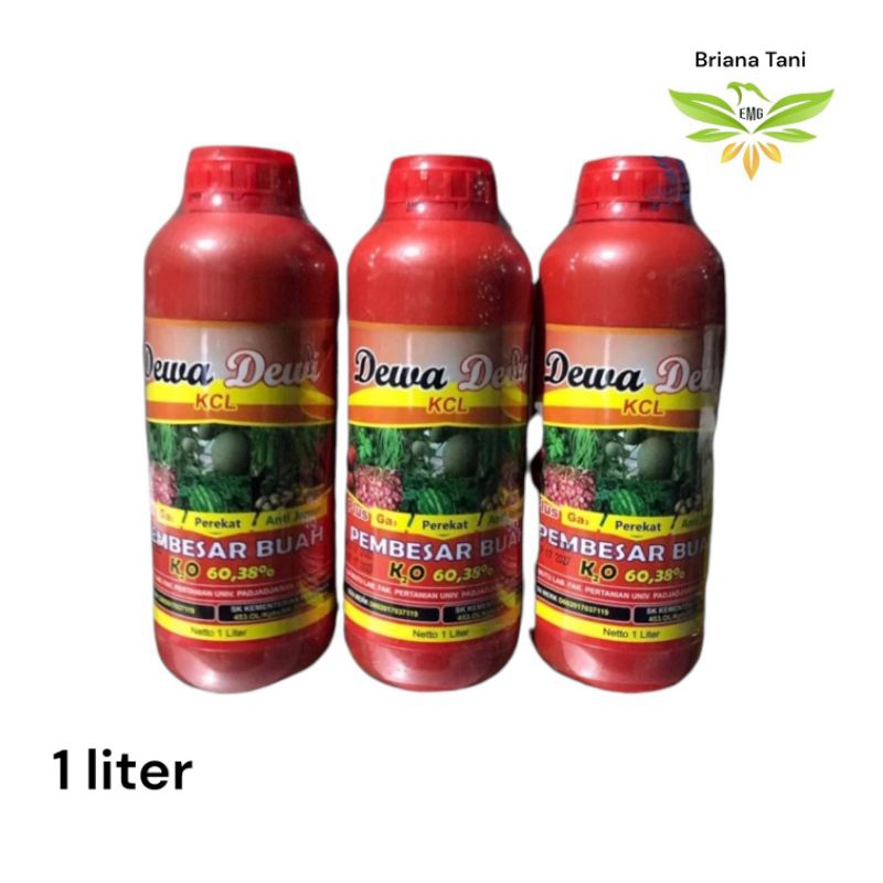 ￼Dewa Dewi KCL Cair 1 Liter Untuk Meningkatkan Pertumbuhan Dan Kwalitas Tanaman Mitra Tani Abadi KCL