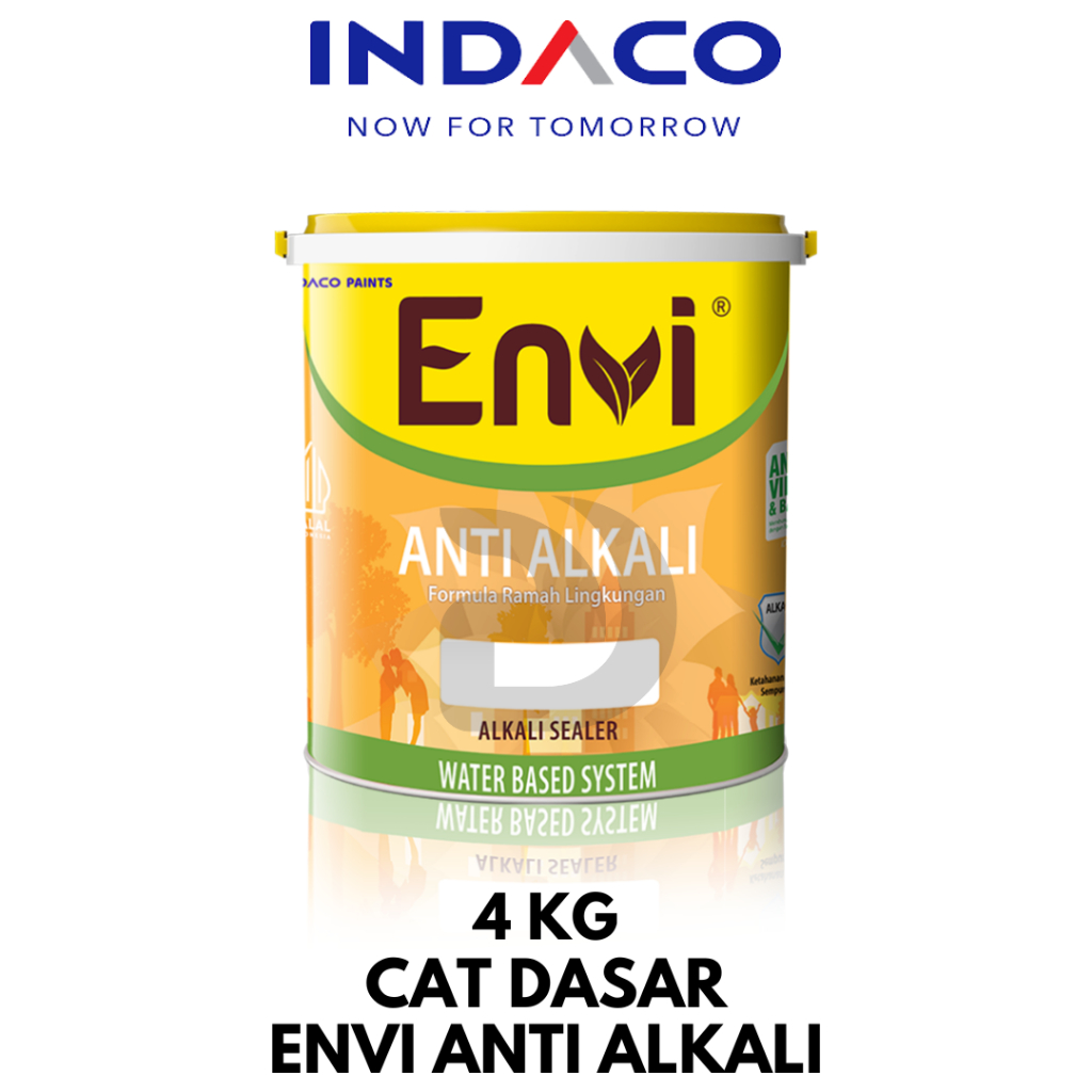 Cat Dasar Envi Anti Alkali Galon 4 Kg