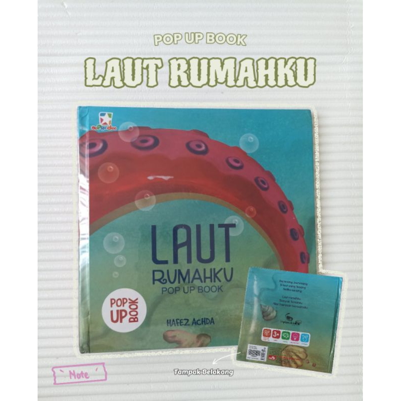 LAUT RUMAHKU POP UP BOOK - Hafez Achda