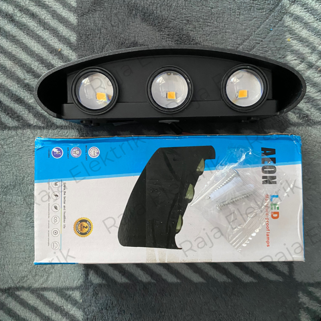 LED MOISTURE-PROOF LAMPS AEON 2 WATT / 6 WATT HITAM