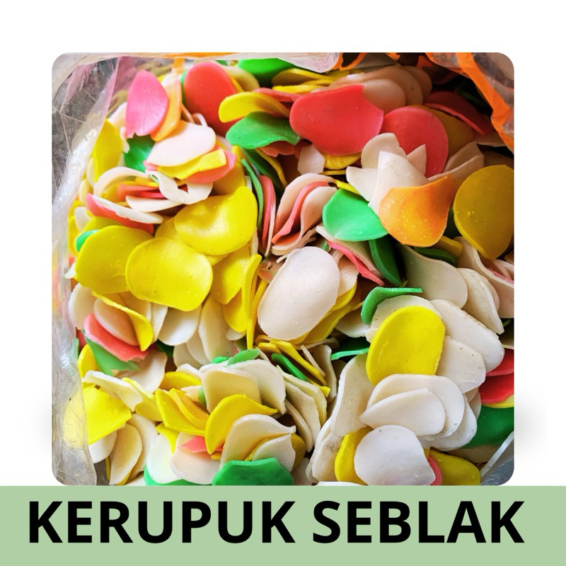 

Kerupuk Seblak Warna Warni 500g