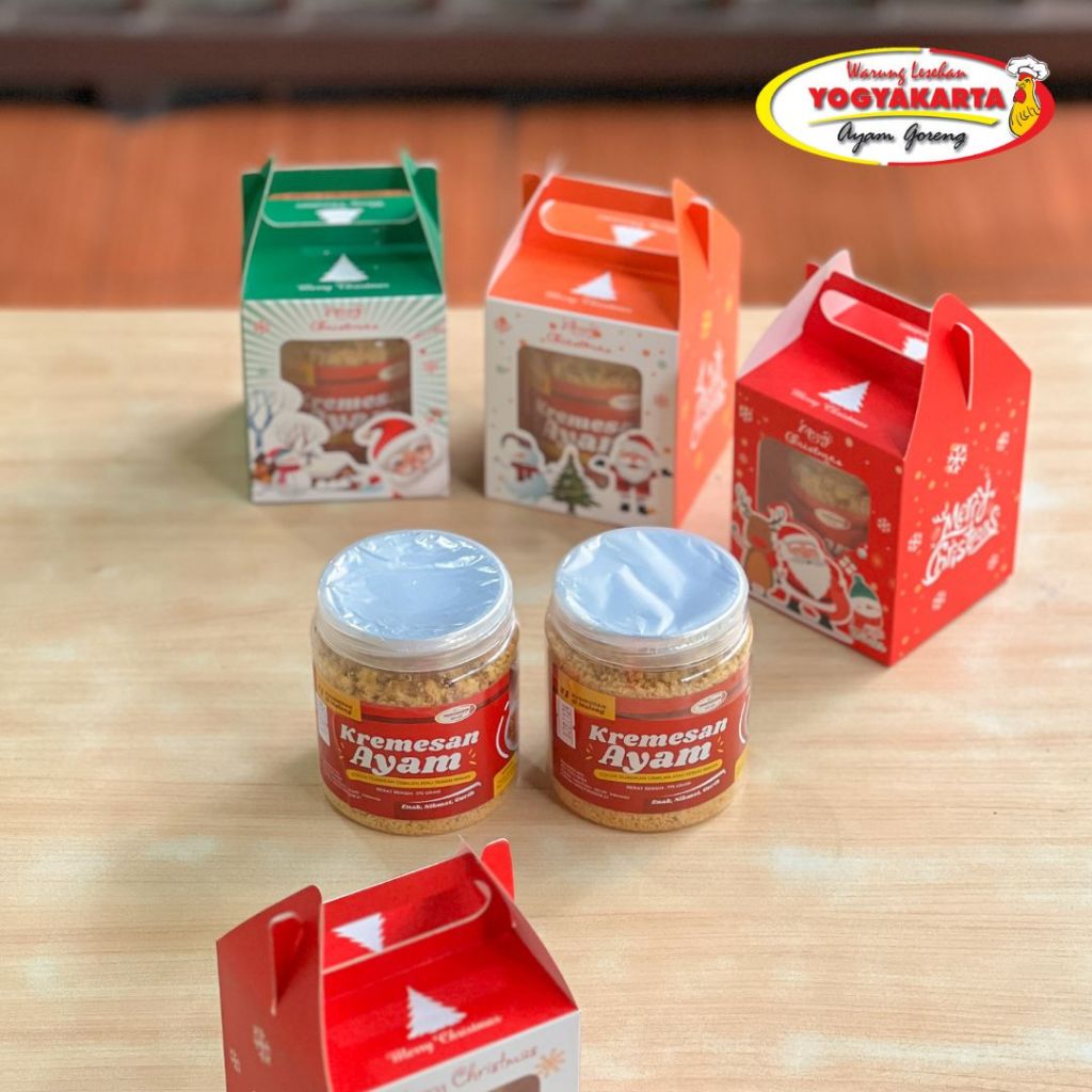 

Hampers Natal - SNOWY KREMESAN 1 Toples Kremesan By Warung Lesehan yogyakarta