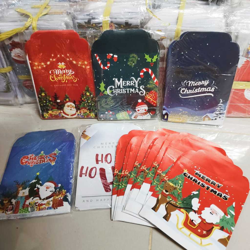 

Amplop Natal isi 10 Lembar/ Amplop Tahun Baru /Amplop Christmas /Amplop New Year /Angpao Natal Murah