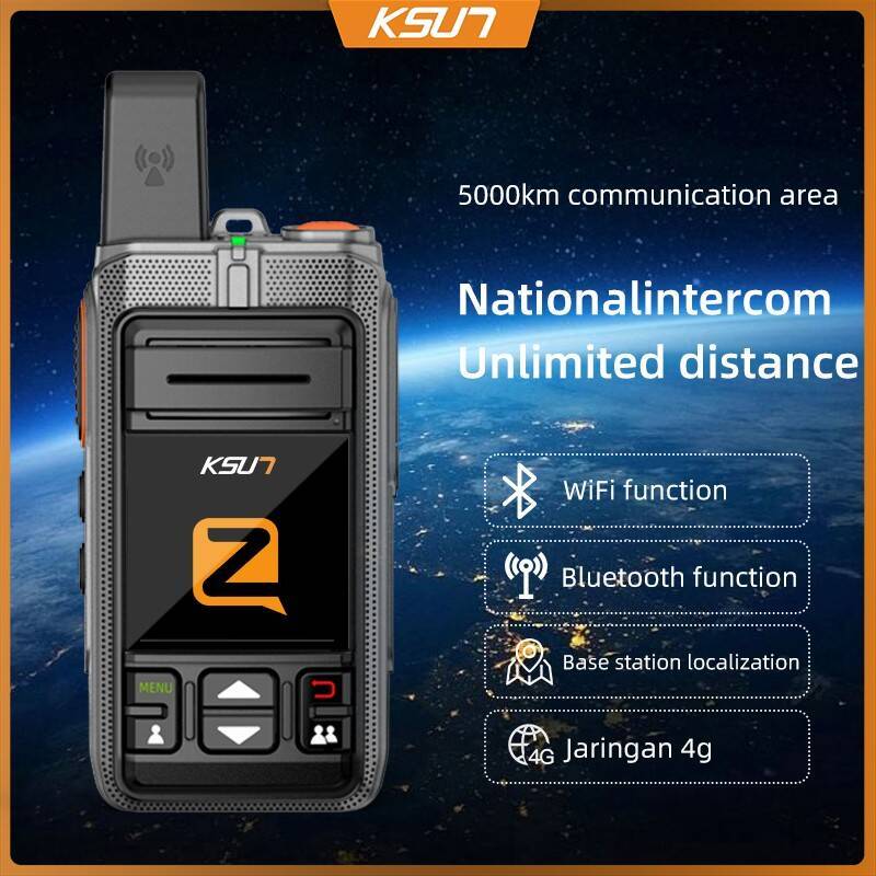 Homeykuu KSUN KSW Handy TalkieI ZL40 Applicable To POC Zello APP HT Walkie Talkie POC 4G Global