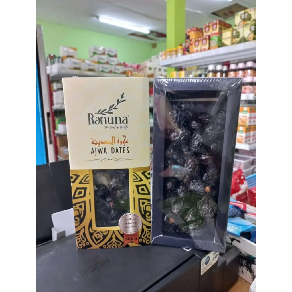 

Kurma Ajwa Ranuna 500 gr I PREMIUM I FRESH I PRODUK PILIHAN
