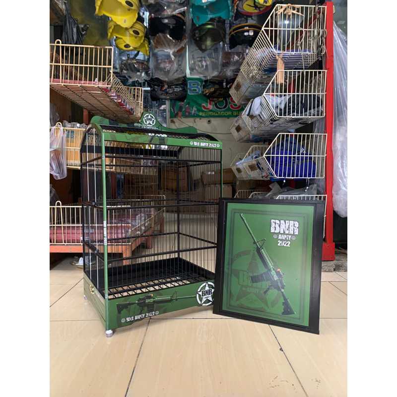 SANGKAR KANDANG KOTAK BNR ARMY NO 2