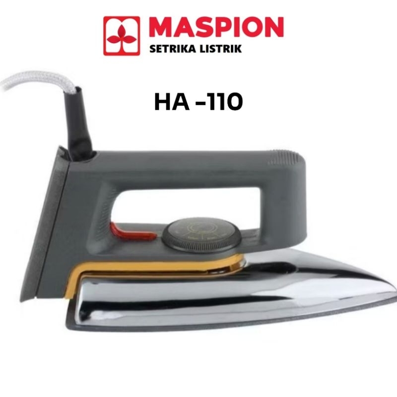MASPION HA - 110 SETRIKA LISTRIK 350W/SETRIKA LISTRIK MASPION/SETRIKA LISTRIK 350 W/SETRIKA