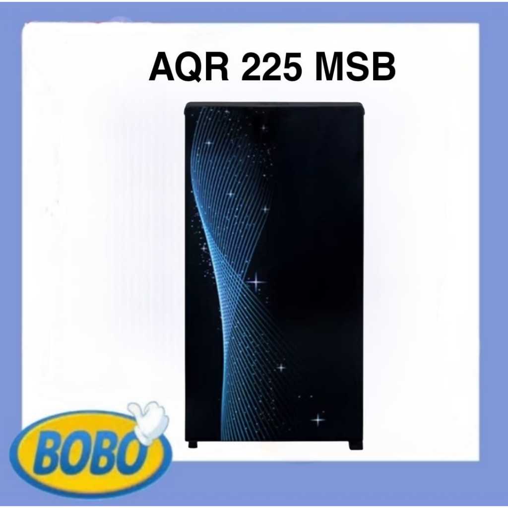 KULKAS AQUA 1 Pintu AQR - D225 MSB -  Lemari es 225MSB