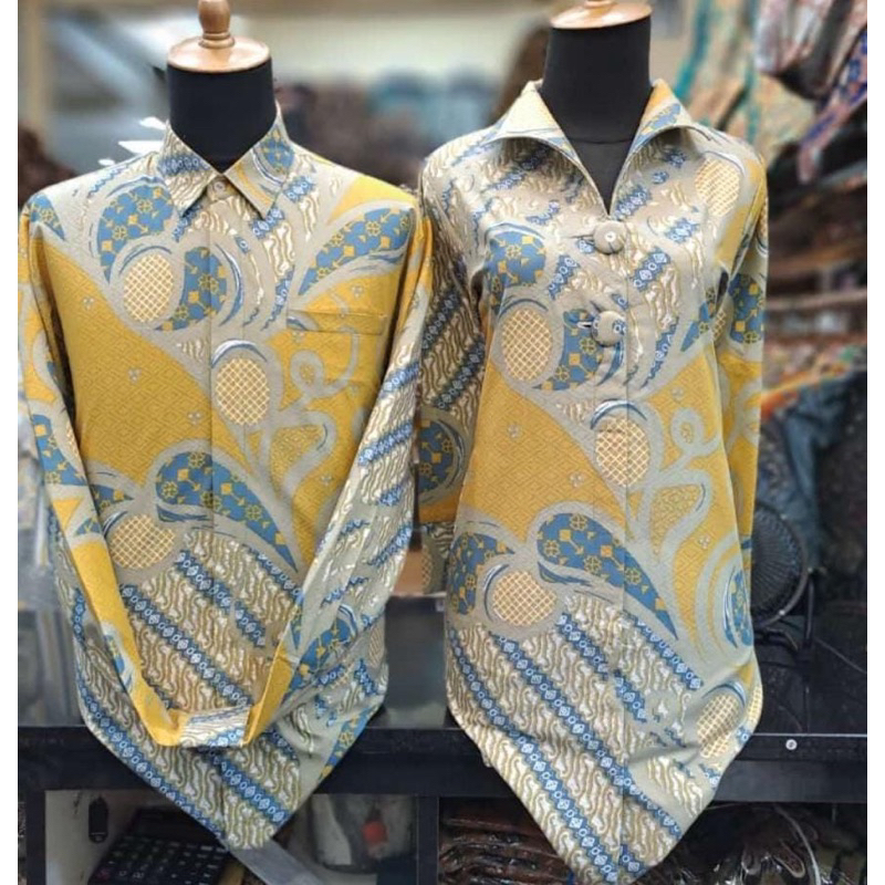 baju batik kemeja | batik couple katun premium | tunik batik premium