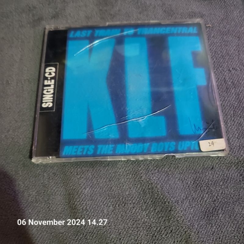 CD THE KLF LAST TRAIN TO TRANCENTRAL ( REMIX )