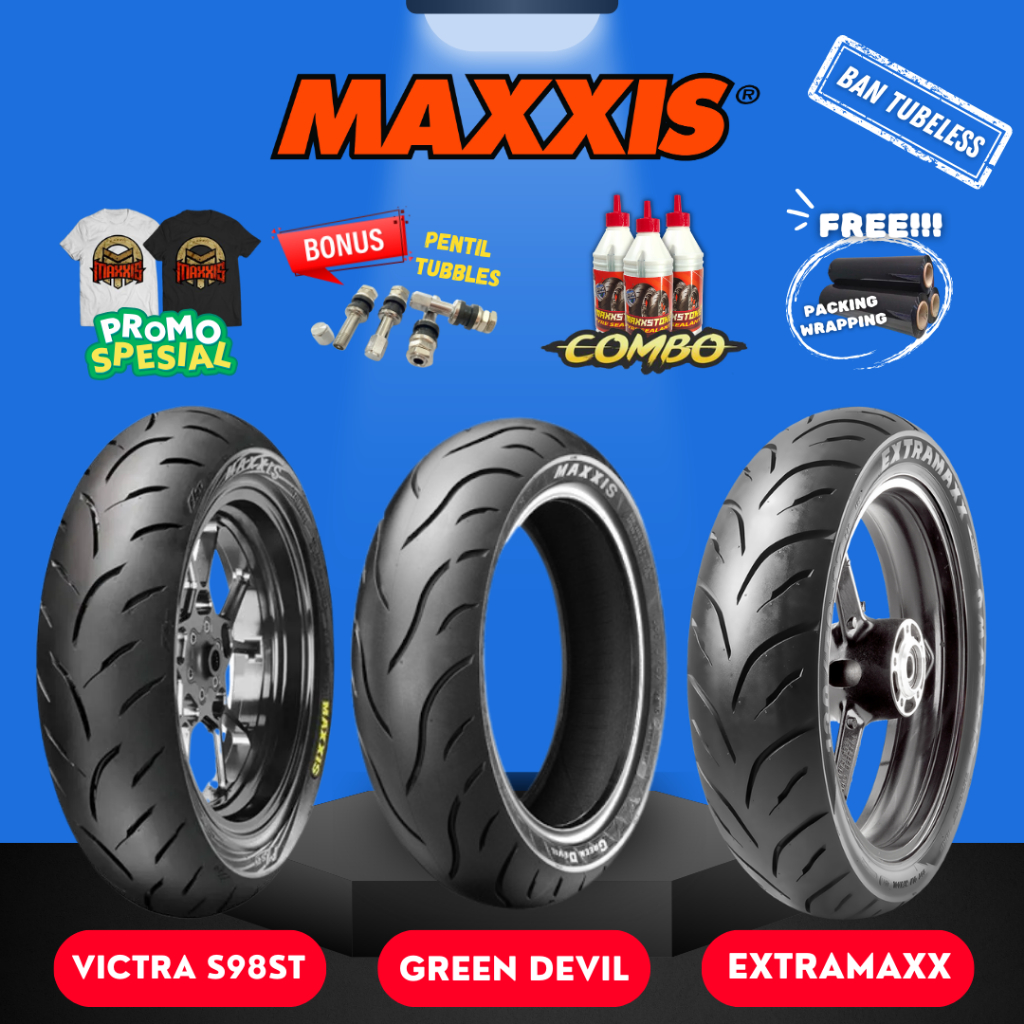 [READY COD] BAN MAXXIS VICTRA / BAN MAXXIS GREEN DEVIL / BAN MAXXIS EXTRAMAXX / BAN MAXXIS RING 17 (