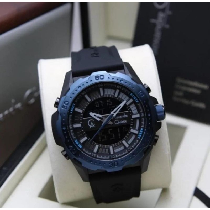 READY jam tangan Pria AC rubber terbaru