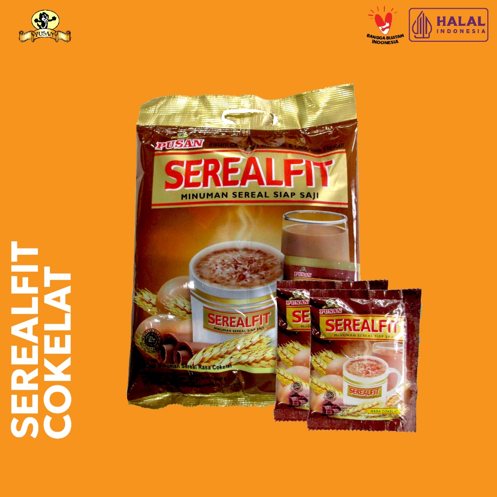

Pusan SerealFit Minuman Sereal Rasa Cokelat
