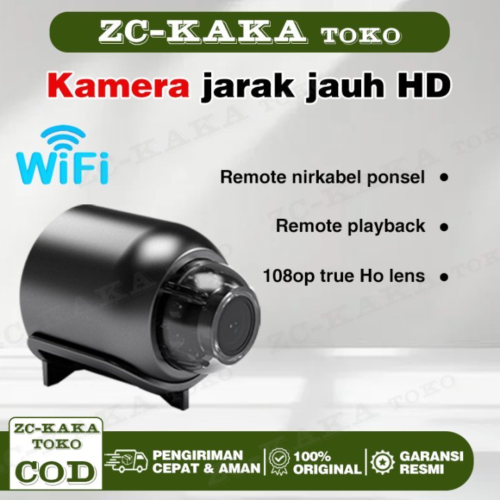 ZC-KAKA Kamera WIFI mini HD 1080p camera cctv kamera kecil camera mini bluetooth Kamera Pengintai Mi