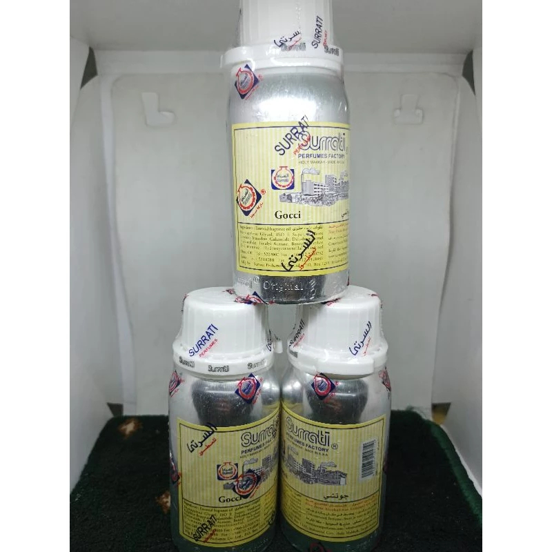 Bibit Parfum Gocci 100ml | Parfum Surrati | Surrati Perfumes | Bibit Minyak Wangi Surrati Original