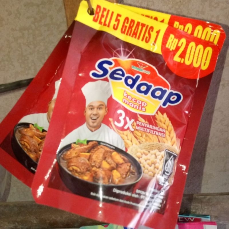 

kecap sedaap kemasan 77 g