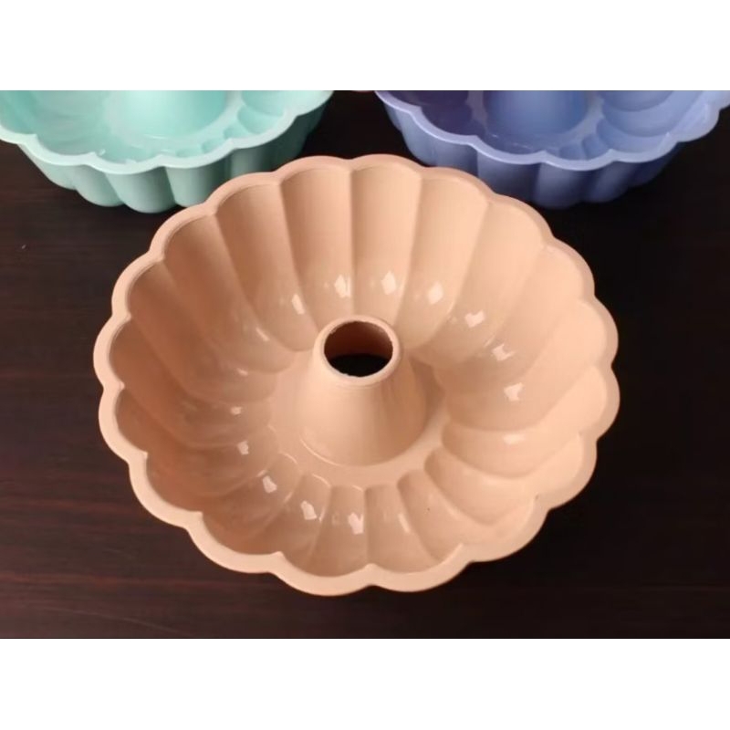 Loyang cetakan puding plastik 24cm