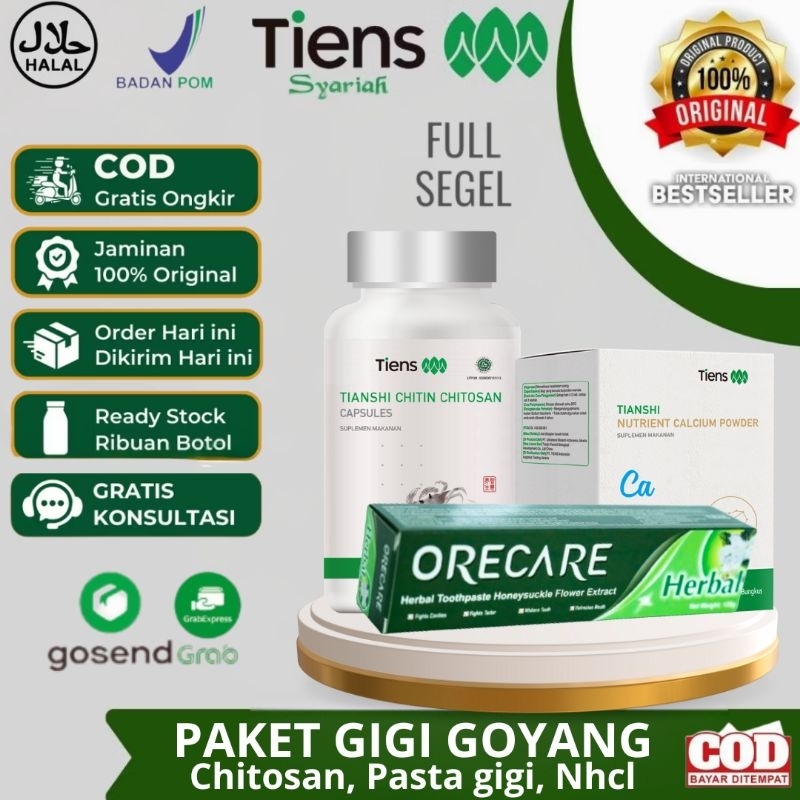 Tiens Paket Sakit Gigi / Gigi goyang