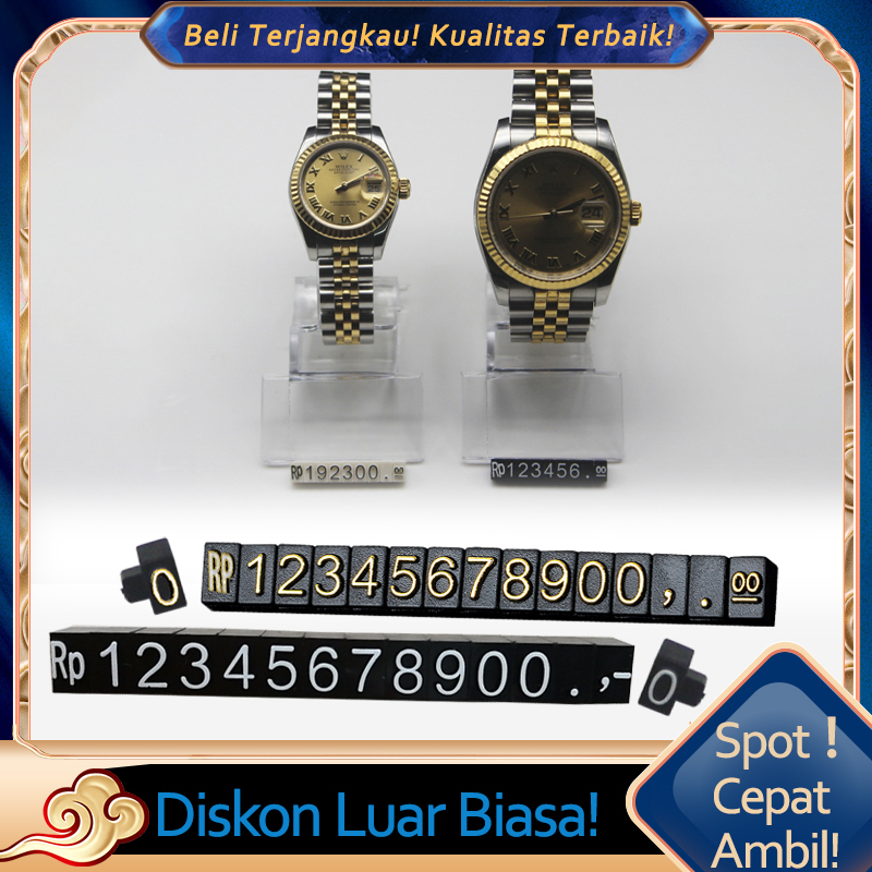 

Price Tag Display Logam Number/Kode Harga