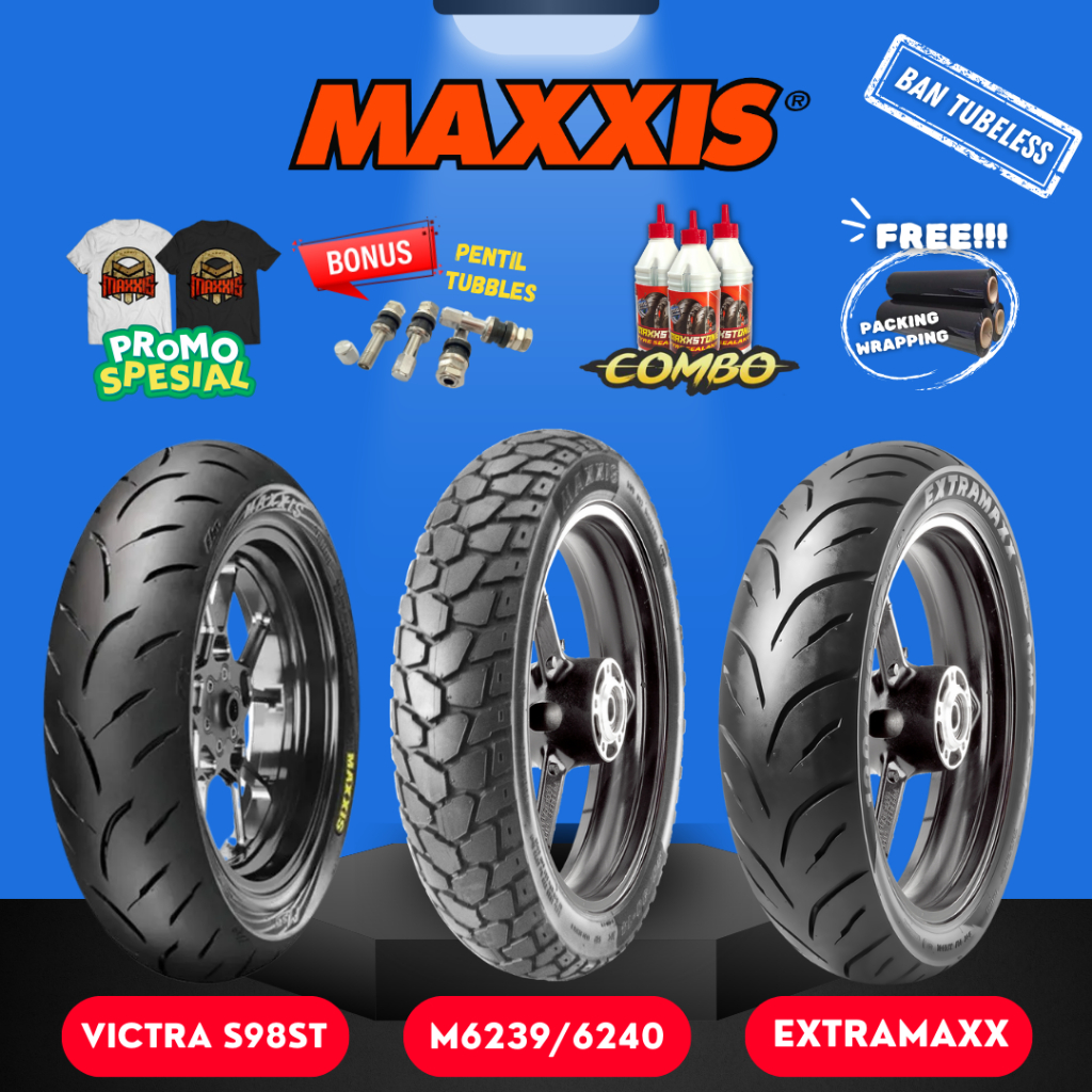 [READY COD] BAN LUAR MAXXIS VICTRA / BAN MAXXIS EXTRAMAXX / BAN MAXXIS M6239 / M6240 RING 14 ( 70/90