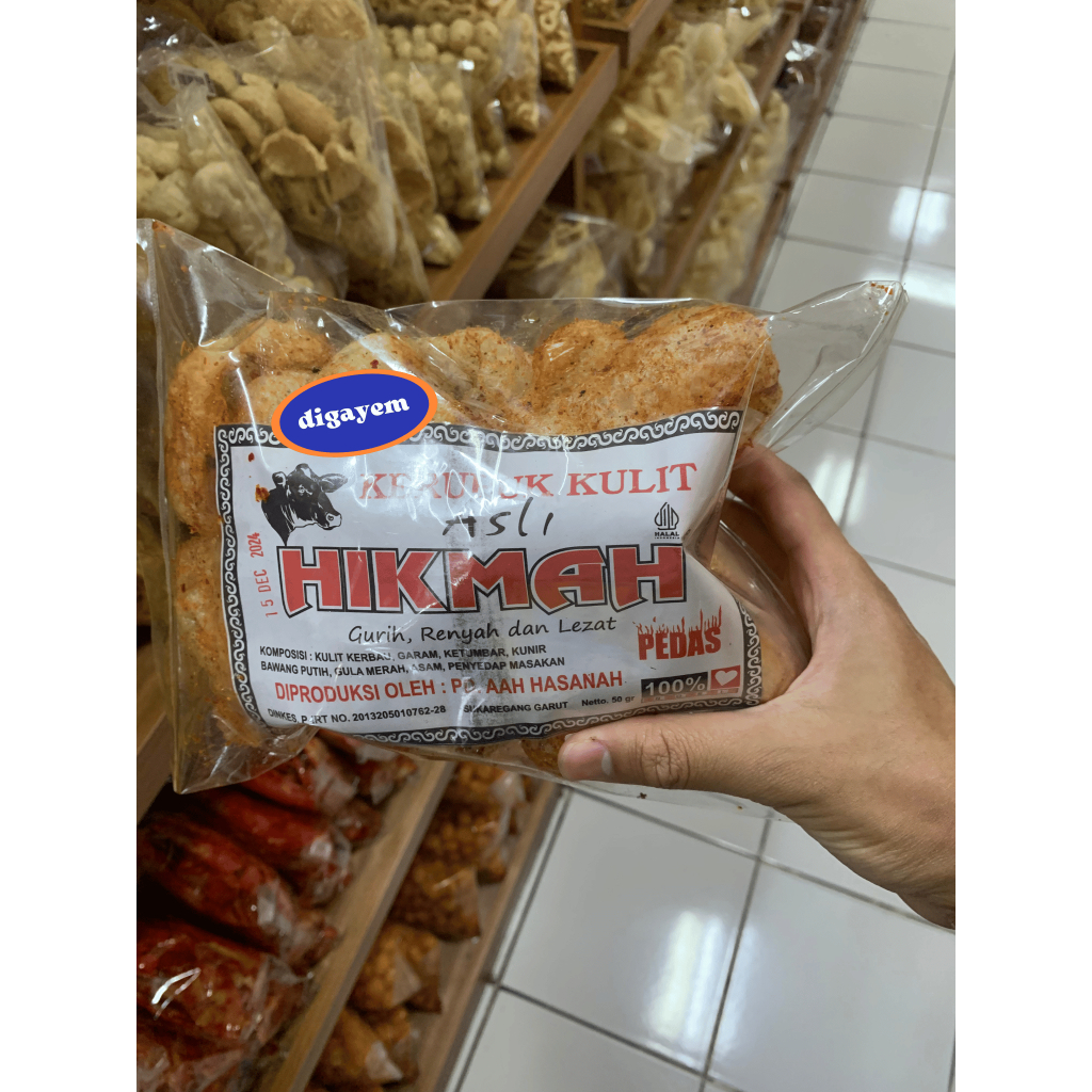 

kerupuk kulit hikmah garut