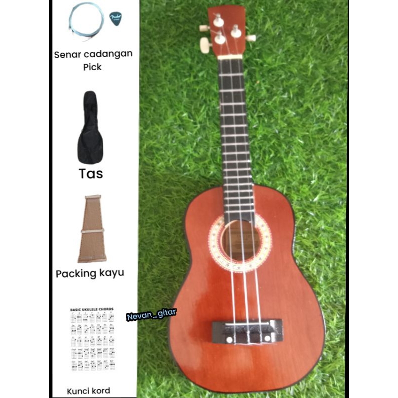 RETATARU. COD UKULELE SENAR 3 (GRATIS PACKING KAYU)