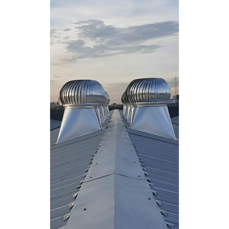 Turbine Ventilator ukuran 42" Bahan Alumunium
